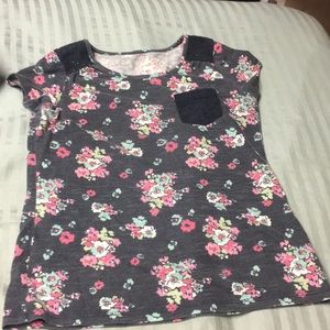 Floral design shirt